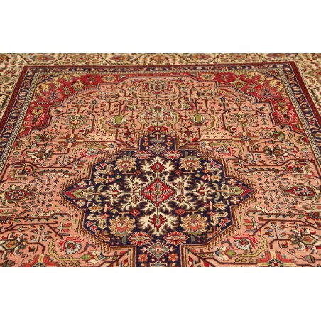 Tappeto Tabriz Persia marrone giallo 200x302
