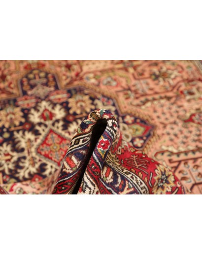 Tappeto Tabriz Persia marrone giallo 200x302
