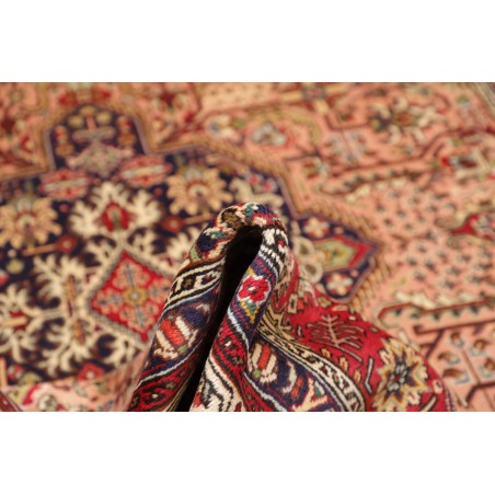 Tappeto Tabriz Persia marrone giallo 200x302