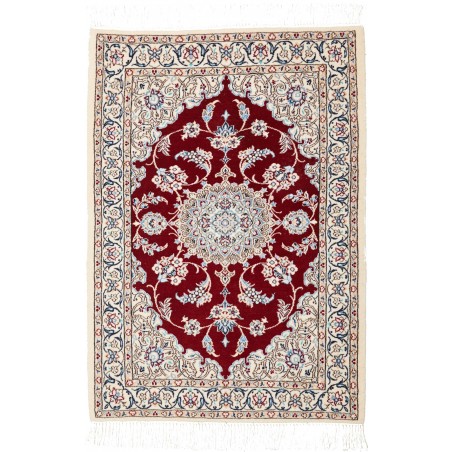 Tappeto Nain 6La Persia bianco grigio 62x93