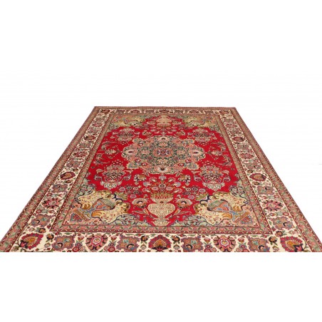 Tappeto Tabriz Persia marrone 222x292