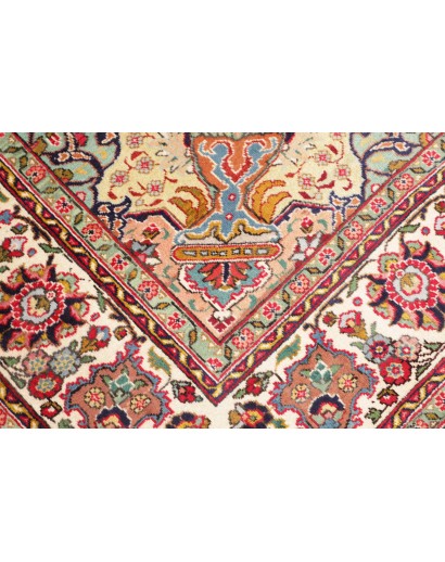 Tappeto Tabriz Persia marrone 222x292