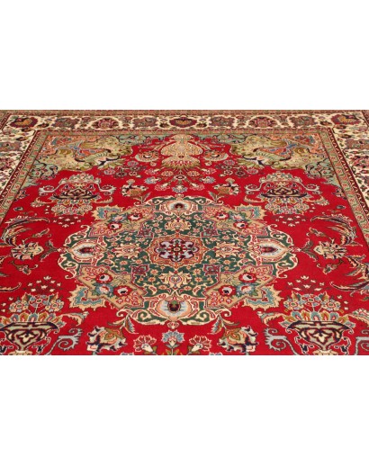 Tappeto Tabriz Persia marrone 222x292