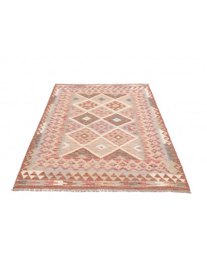 Tappeto Kilim Afghanistan marrone 126x186