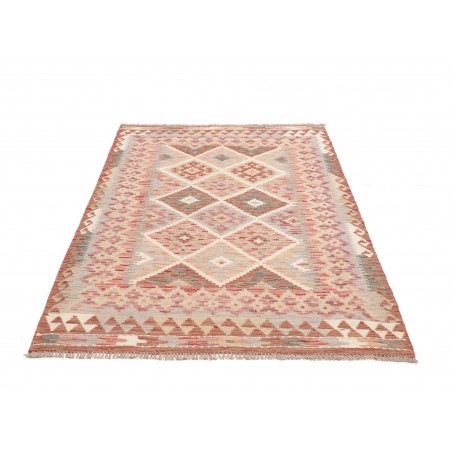 Tappeto Kilim Afghanistan marrone 126x186