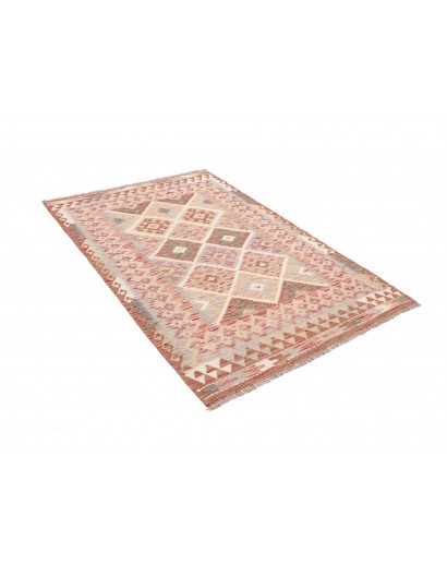 Tappeto Kilim Afghanistan marrone 126x186