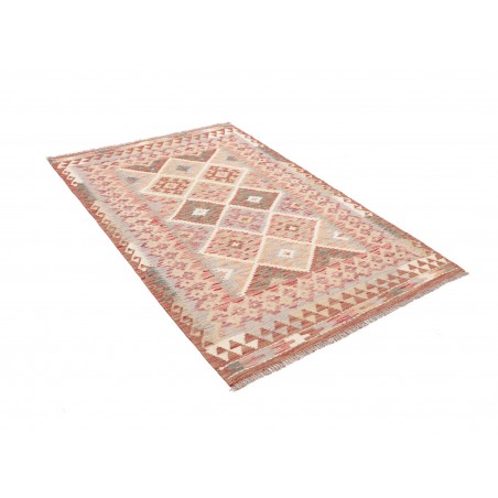 Tappeto Kilim Afghanistan marrone 126x186