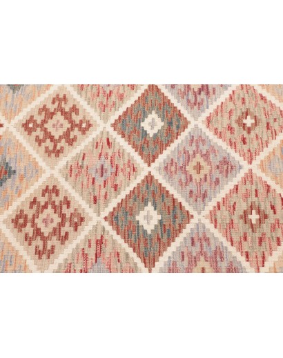 Tappeto Kilim Afghanistan marrone 126x186