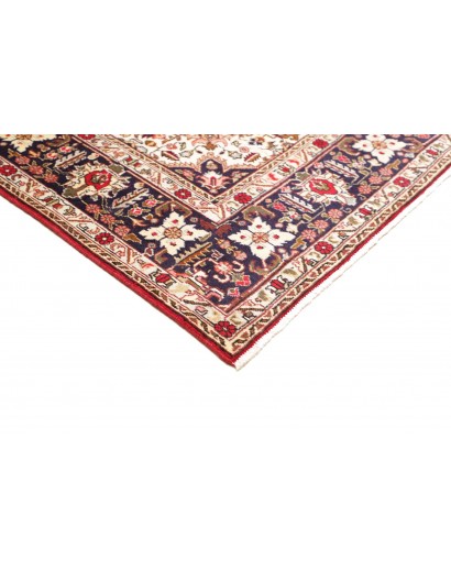 Tappeto Tabriz Persia marrone giallo 195x298