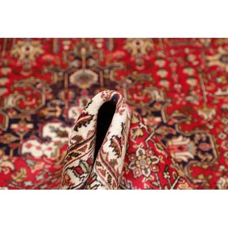 Tappeto Tabriz Persia marrone giallo 195x298