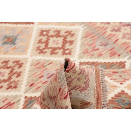 Tappeto Kilim Afghanistan marrone 126x186