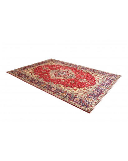 Tappeto Tabriz Persia giallo rosso 200x282