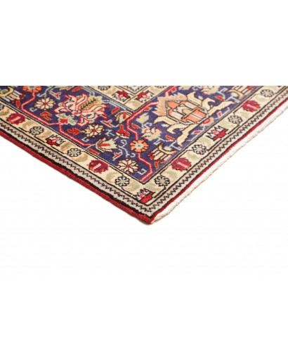 Tappeto Tabriz Persia giallo rosso 200x282
