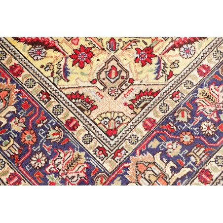 Tappeto Tabriz Persia giallo rosso 200x282