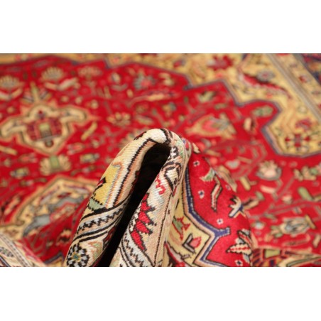 Tappeto Tabriz Persia giallo rosso 200x282