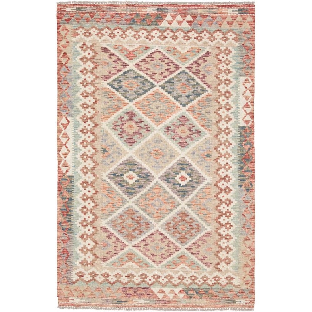 Tappeto Kilim Afghanistan beige 123x186