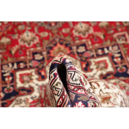 Tappeto Tabriz Persia marrone giallo 200x293