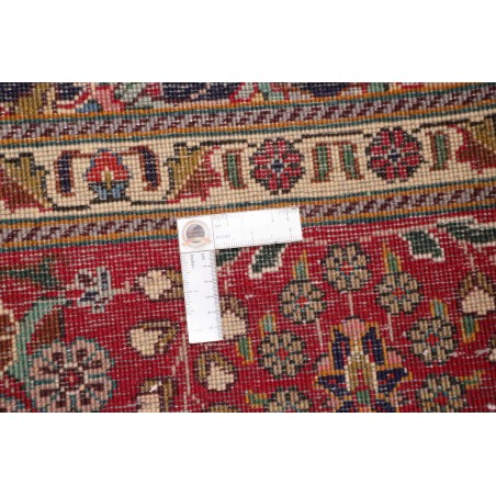 Tappeto Tabriz Persia marrone giallo 200x293