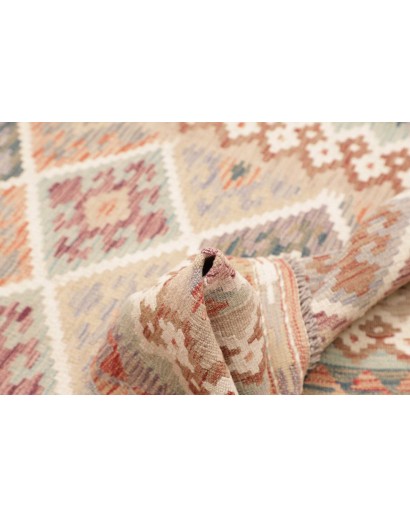Tappeto Kilim Afghanistan beige 123x186