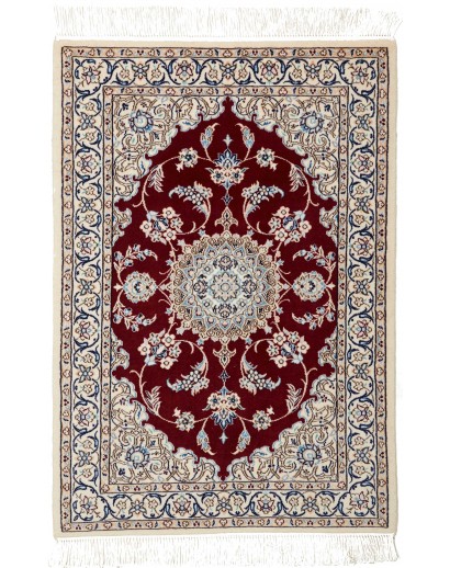 Tappeto Nain 6La Persia beige blu 64x93