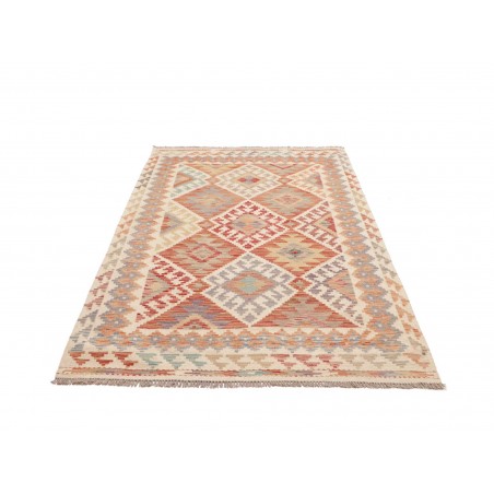 Tappeto Kilim Afghanistan marrone 124x197