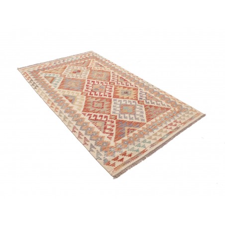 Tappeto Kilim Afghanistan marrone 124x197