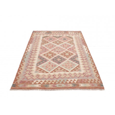 Tappeto Kilim Afghanistan marrone 125x174