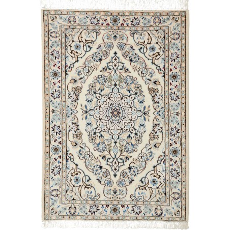 Tappeto Nain 6La Persia beige bianco 66x95