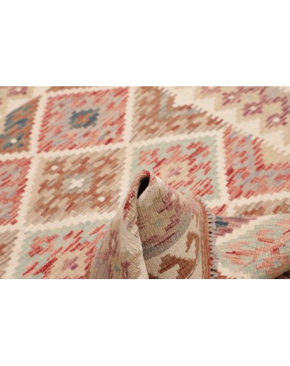 Tappeto Kilim Afghanistan marrone 125x174