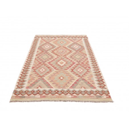 Tappeto Kilim Afghanistan marrone 123x197