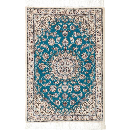 Tappeto Nain 6La Persia grigio verde 62x90