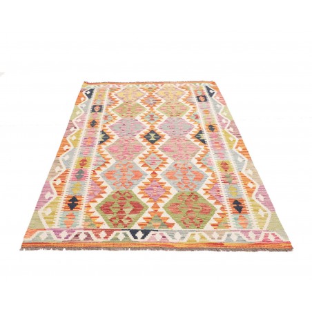 Tappeto Kilim Afghanistan giallo marrone 125x185