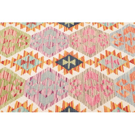 Tappeto Kilim Afghanistan giallo marrone 125x185