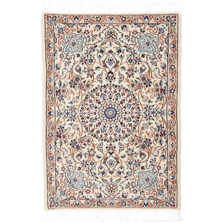 Tappeto Nain 9La Persia bianco grigio 65x95
