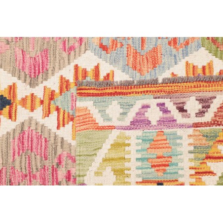 Tappeto Kilim Afghanistan giallo marrone 125x185