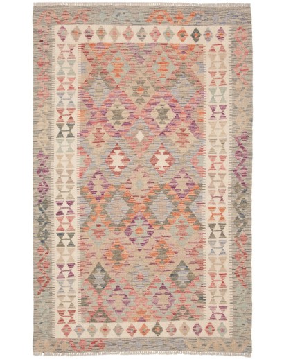 Tappeto Kilim Afghanistan marrone 119x191
