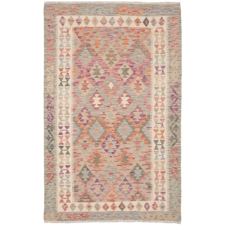 Tappeto Kilim Afghanistan marrone 119x191