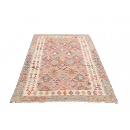 Tappeto Kilim Afghanistan marrone 119x191
