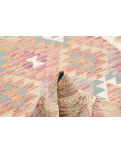 Tappeto Kilim Afghanistan marrone beige 127x177