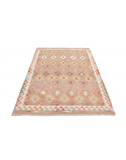 Tappeto Kilim Afghanistan marrone 117x187