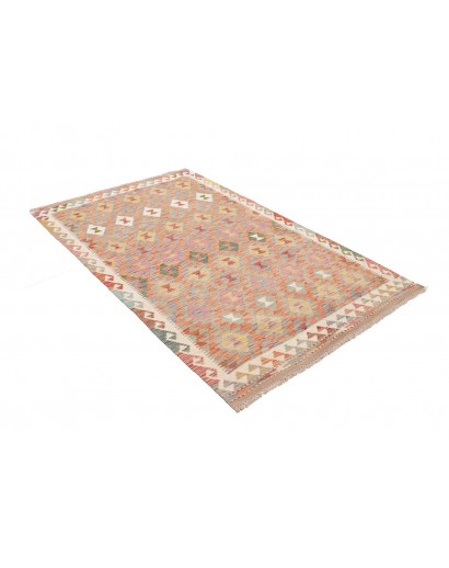 Tappeto Kilim Afghanistan marrone 117x187
