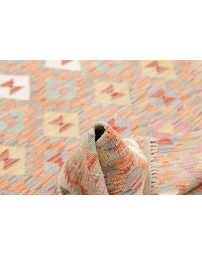 Tappeto Kilim Afghanistan marrone 117x187