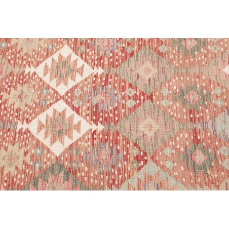 Tappeto Kilim Afghanistan marrone bianco 133x183