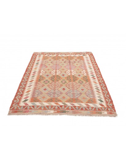 Tappeto Kilim Afghanistan marrone 127x180