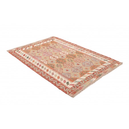 Tappeto Kilim Afghanistan marrone 127x180