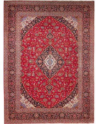 Tappeto Ardakan Persia marrone giallo 293x396