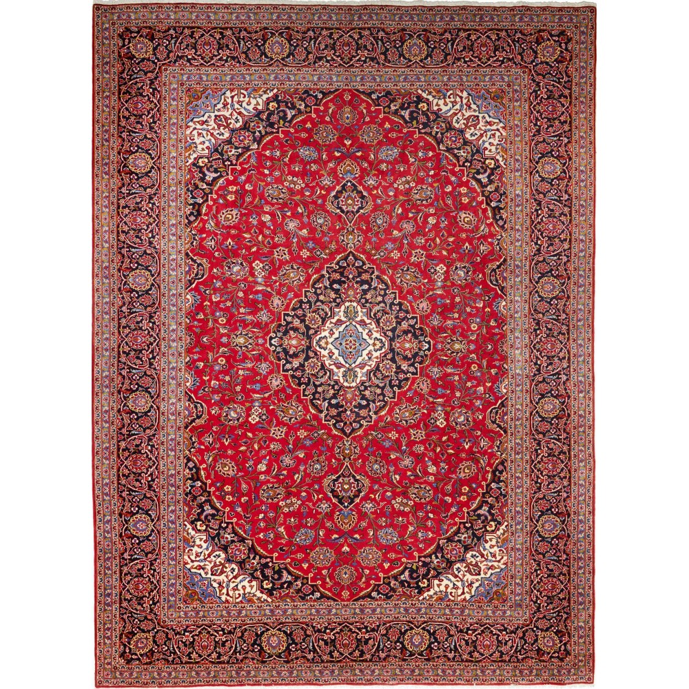 Tappeto Ardakan Persia marrone giallo 293x396