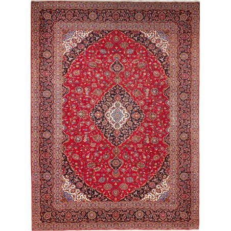 Tappeto Ardakan Persia marrone giallo 293x396