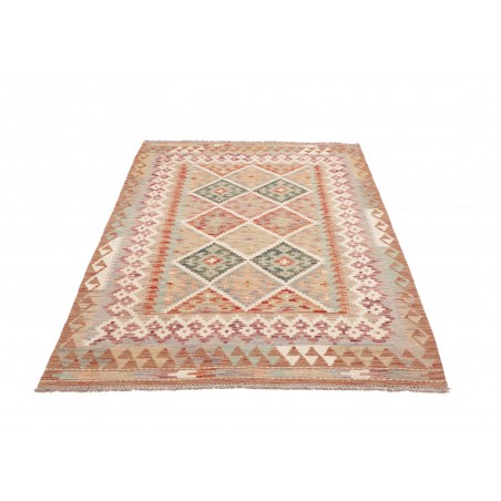 Tappeto Kilim Afghanistan marrone 123x178
