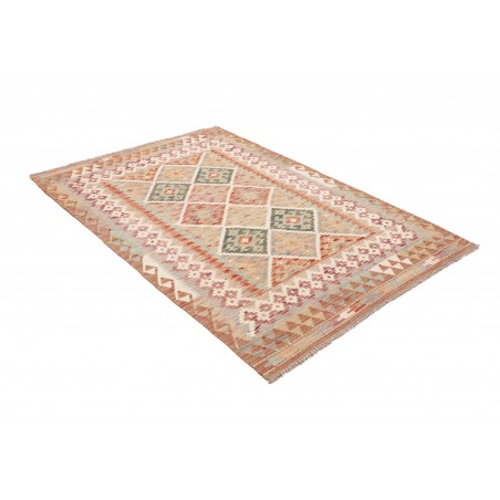 Tappeto Kilim Afghanistan marrone 123x178